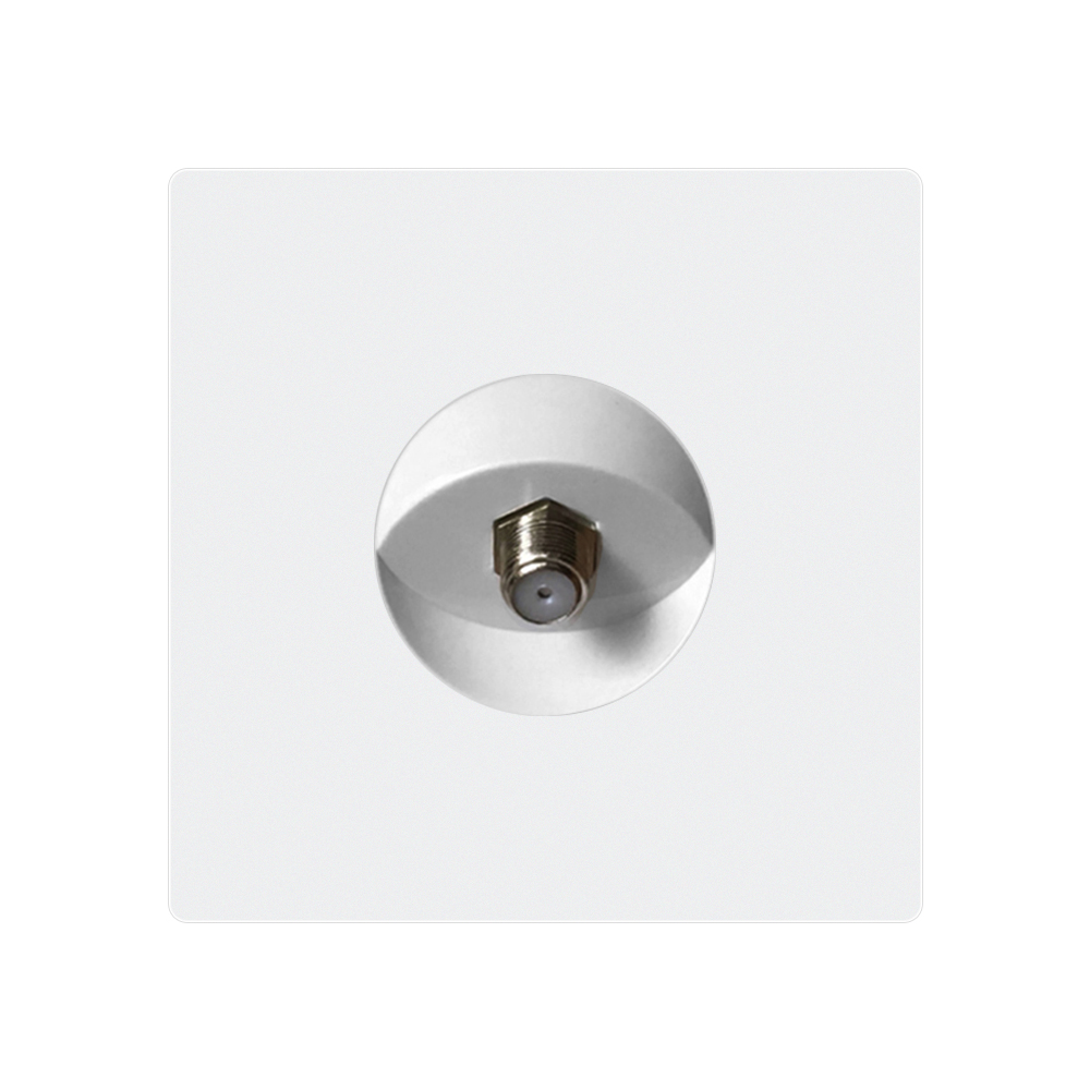 Plastics Socket-YTK Satellite Socket-White